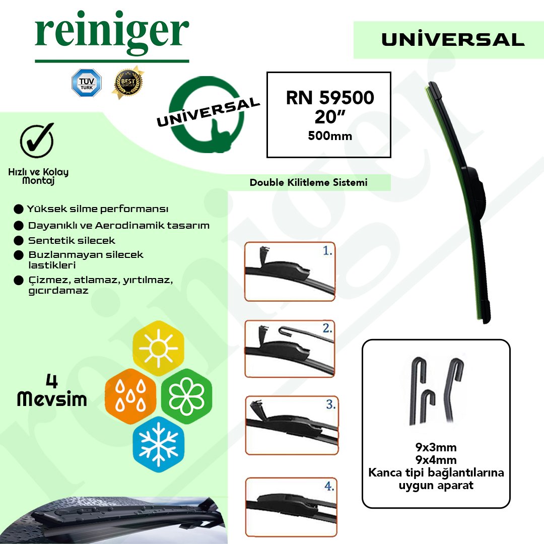 Reiniger Universal Silecek Süpürgesi — görsel 7