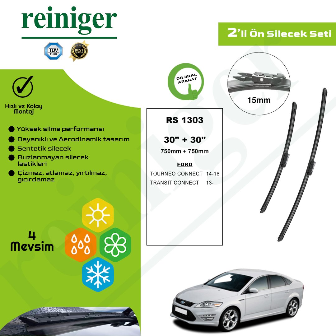 Reiniger Ford Mondeo (2007-2014) Ön Silecek Takımı